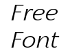 Florentia Light Italic