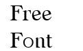 Font Error