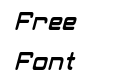 Classic Robot Condensed Italic