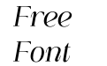 Foundland Italic PERSONAL USE ONLY Regular