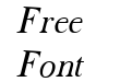 Fradley Italic