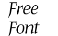 FrancoisRegularItalic