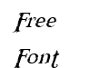 Freebooter Italic