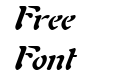 Freeform 721 Bold Italic BT