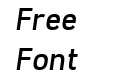 Freeroad Italic