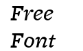 FreightMicro MediumItalic