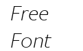 FreightSans LightItalic