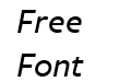 FreightSans MediumItalic