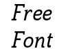 Frontenac Italic