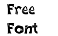 Frowny Font