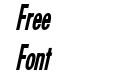 Fuji Thin Bold Italic