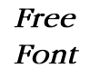 Garamond Bold Italic