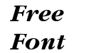 GaramondItcTEE Bold Italic