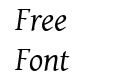 Gentium Italic