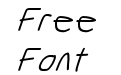 Gib Italic Font Plox