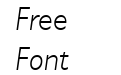 Gill Sans MT Light Italic