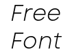 Code Next-Trial Light Italic