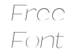 Grandi PERSONAL USE Thin Italic