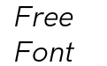 HK Grotesk Italic