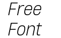 HeadingNow Trial 62 Light Italic