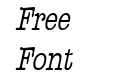 Headline Thin Italic