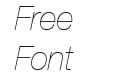 Helvetica LT 26 Ultra Light Italic