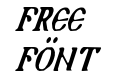 Holy Empire Condensed Italic