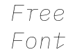 IBM Plex Mono Thin Italic