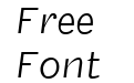 Informal Italic