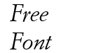 Italian Garamond Italic BT