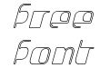 Jakone-OutlineItalic