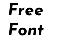 Josefin Sans Bold Italic