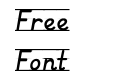 KG Primary Italics Lined