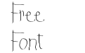 KidsFirstPrintFont