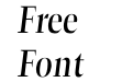 LHF Classic Roman Italic