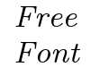 LMRoman8-Italic