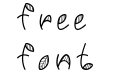 Leafy font