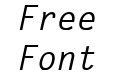 Lechter Bold Italic