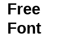 Liberation Sans Bold