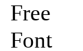 Liberation Serif