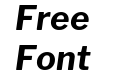 Libre Franklin Bold Italic