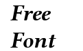 Linux Libertine Bold Italic