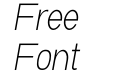 Lulusma Thin Italic