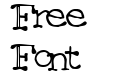 Mattfont Squished  Black