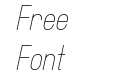 MindBlue Light Italic