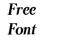 ModerataSerif Bold Italic