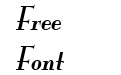 Monarch Italic