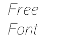 Aaux ProThin Italic OSF