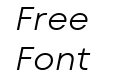 Mont Blanc-Trial Light Italic