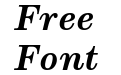 Munson Bold Italic